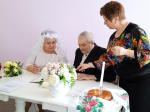 В Лунинском районе поздравили семью Матвевниных с золотым юбилеем совместной жизни